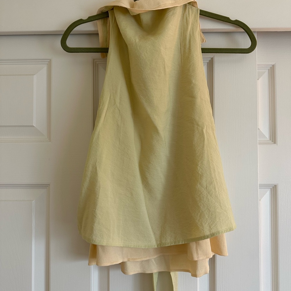Zara Light Cream Tank Top